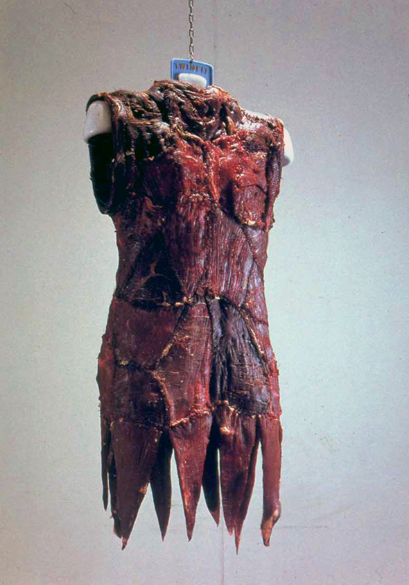 Jana Sterbak, Vanitas - Flesh Dress For An Albino Anorexic, 1987