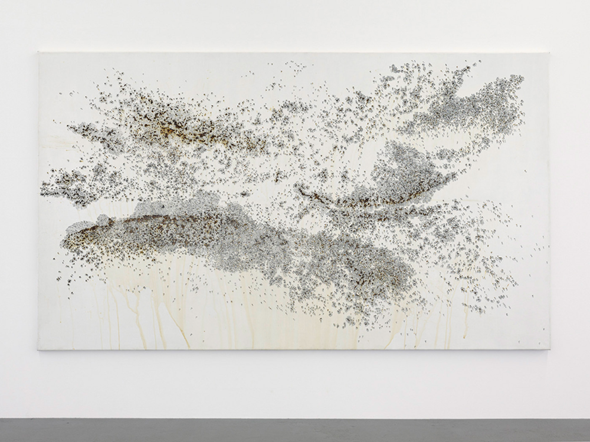 Georg Herold, Kaviarbild, 1989 / 1990