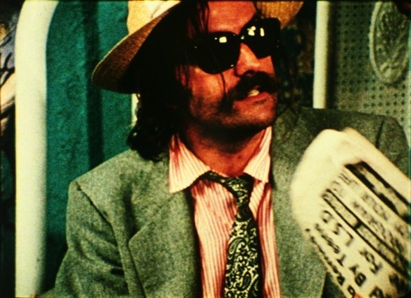 Alvin Lucier in »Cry Dr. Chicago«, 1971, Courtesy Anthology Film Archives, New York