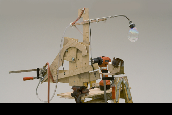 Ariel Schlesinger, It's never enough, Banner Series, 2007, Courtesy the artist & Goodman Gallery