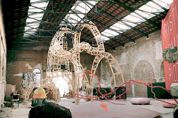 Österreichische Pavillon, Hamsterwheel, 52. Biennale von Venedig