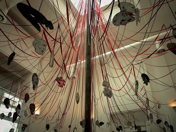 Italienischer Pavillon, Nancy Spero, 52. Biennale von Venedig