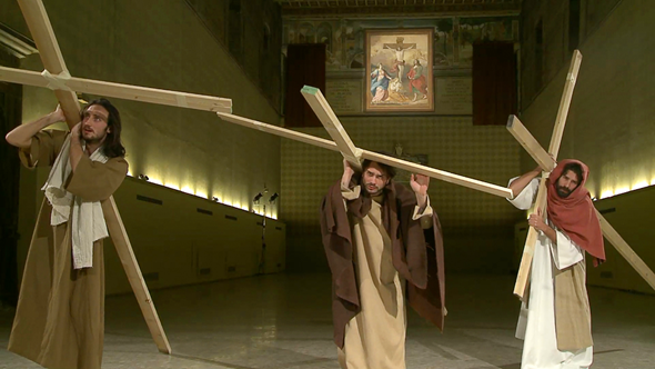 Christian Jankowski, Casting Jesus, 2011