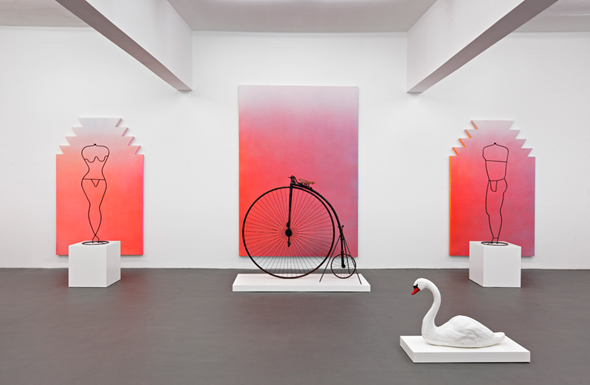 Alex Israel, Installationsansicht Peres Projects Kreuzberg, Berlin 2011