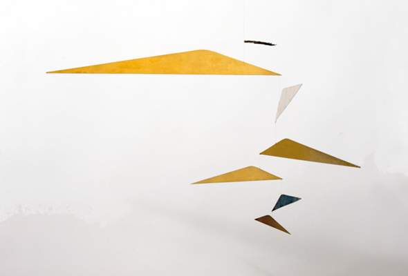 Bruno Munari, Macchina inutile in metallo colorato, 1949