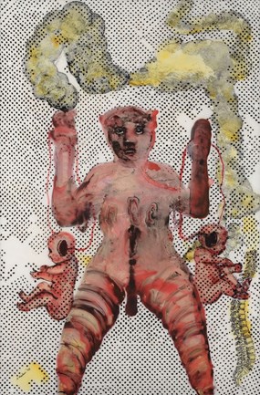 Nalini Malani, Medea I, 2006