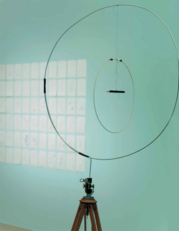 Nikolaus Gansterer, Drawing Instrument I, 2013