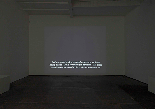 Paul Sietsema, Anticultural Positions, 2009