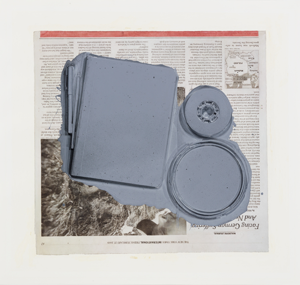 Paul Sietsema, Untitled figure ground study (facing German suffering), 2011