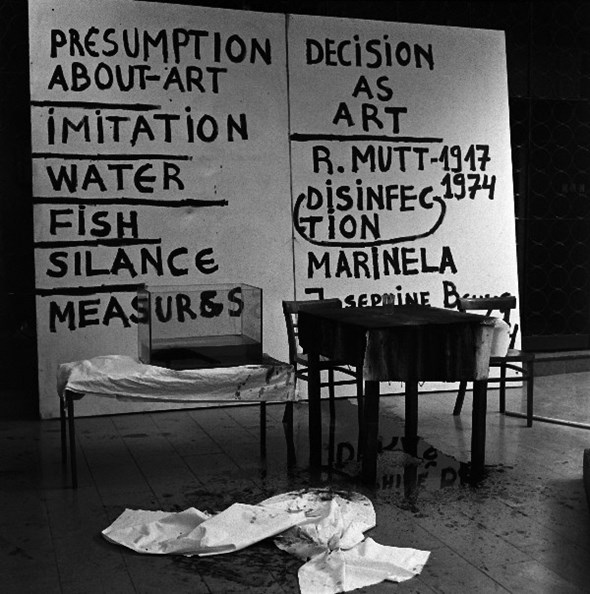 Drinking of Water, performance 1960s