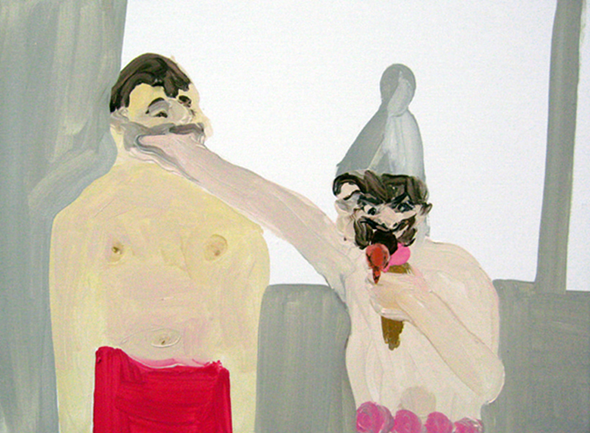 Tala Madani, Icecream, 2008 Courtesy of the artist and Lombard-Freid Projects