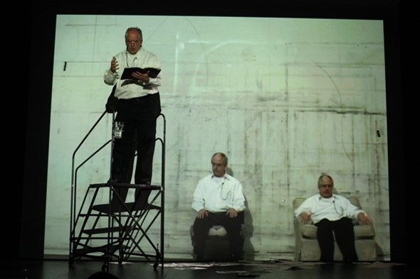 William Kentridge, I Am Not Me, The Horse Is Not Mine, Performa 2009, Courtesy of performa, Photo: Paula Court